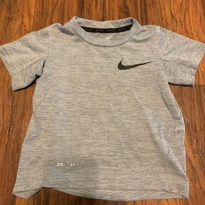 Gray nike shirt